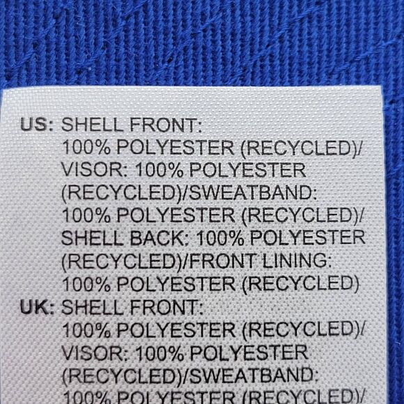 Kansas Jayhawks Adidas Mens Womens Slouch Trucker Hat Blue White Adjustable - Picture 10 of 14